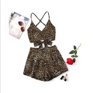 Leopard Women's 2 Piece outfit